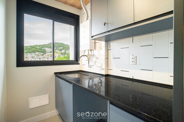 Depto. c/ balcón y parrilla, 350 m del mar VPD0701