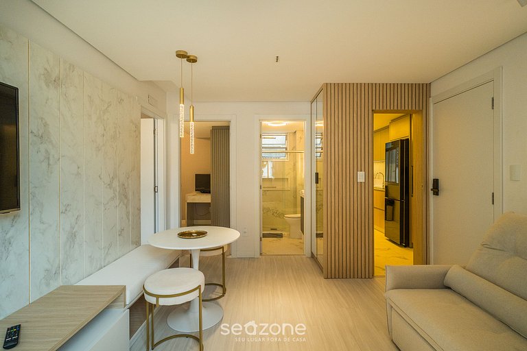 Apto completo cerca de la UFSC en Floripa CEC0612