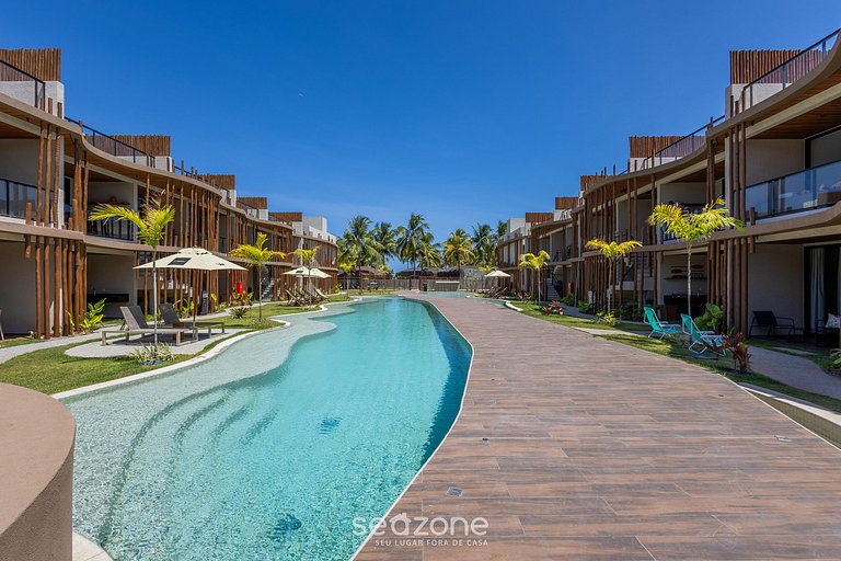 Apto em Cond. c/ Piscina e Acesso à Praia NVB0004