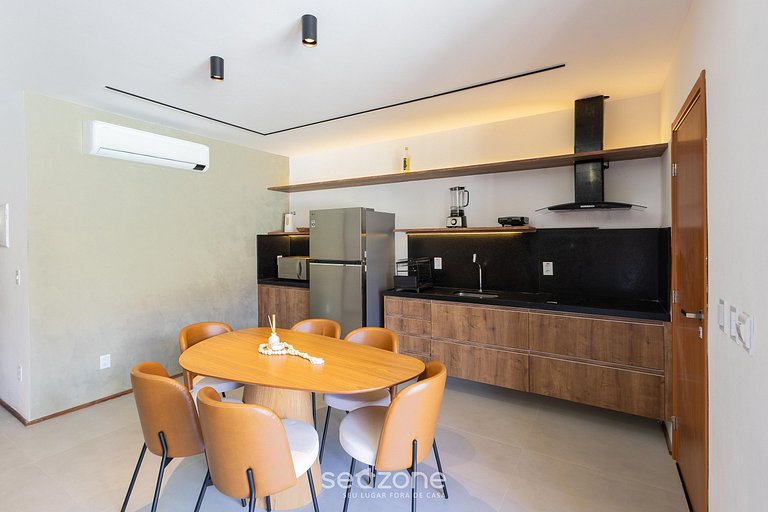 Apto en Cond. c/ Piscina y Acceso a Playa NVB0004