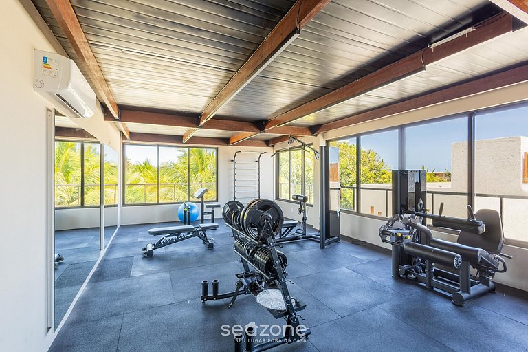 Apto em Cond. c/ Piscina e Acesso à Praia NVB0004