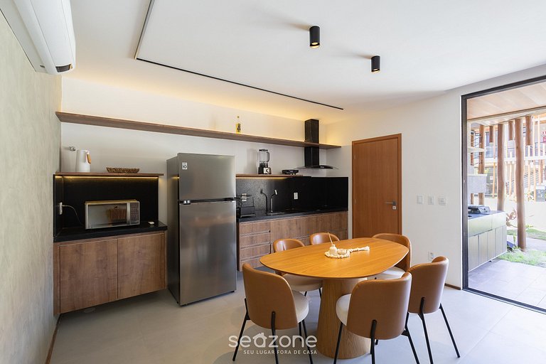 Apto en Cond. c/ Piscina y Acceso a Playa NVB0004