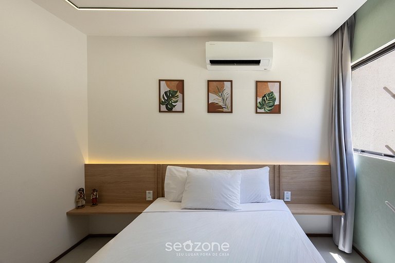 Apto em Cond. c/ Piscina e Acesso à Praia NVB0004