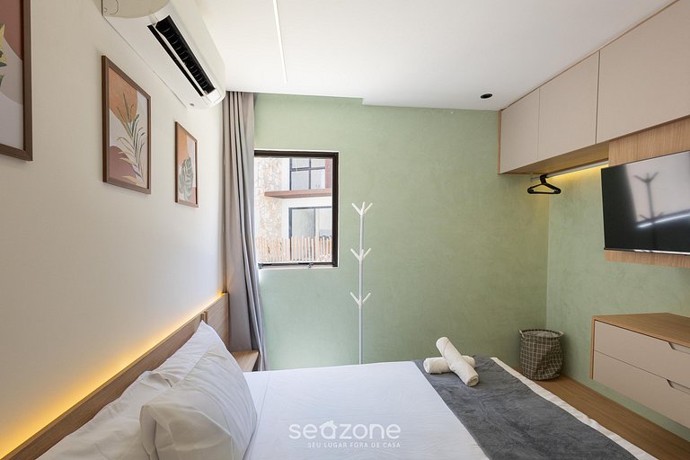 Apto em Cond. c/ Piscina e Acesso à Praia NVB0004