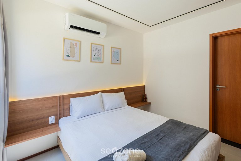 Apto en Cond. c/ Piscina y Acceso a Playa NVB0004