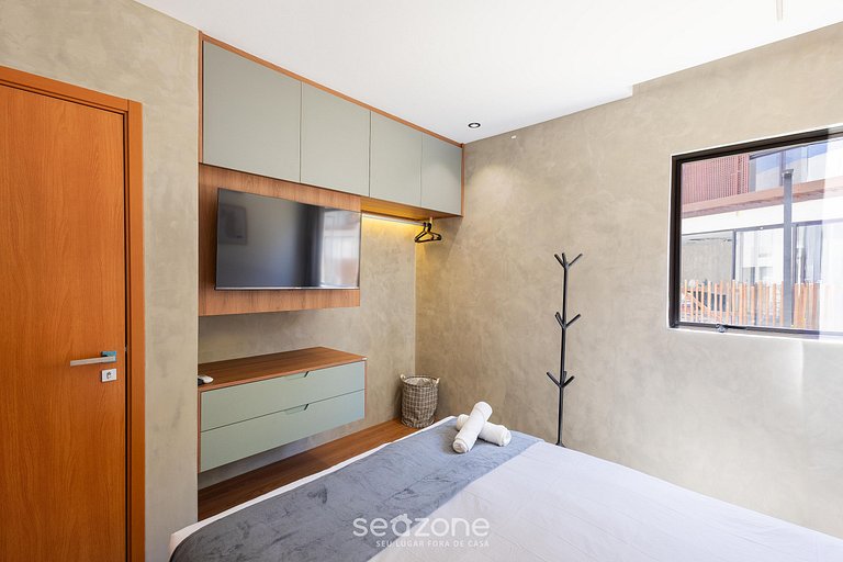 Apto en Cond. c/ Piscina y Acceso a Playa NVB0004