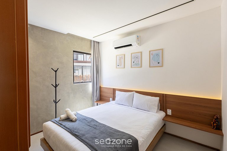 Apto em Cond. c/ Piscina e Acesso à Praia NVB0004