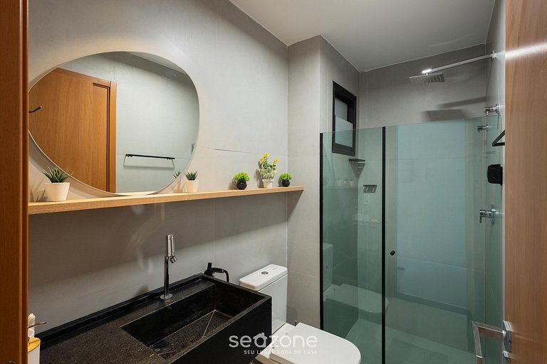 Apto en Cond. c/ Piscina y Acceso a Playa NVB0004