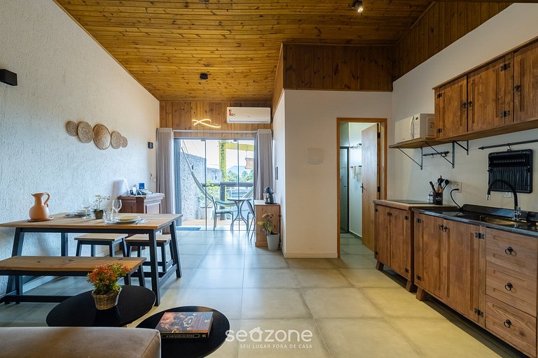 Loft moderno com varanda próx a praia NDE00003