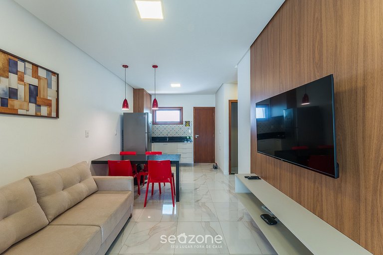 Apto. en Cond. con Piscina en Imbassaí FOS0002