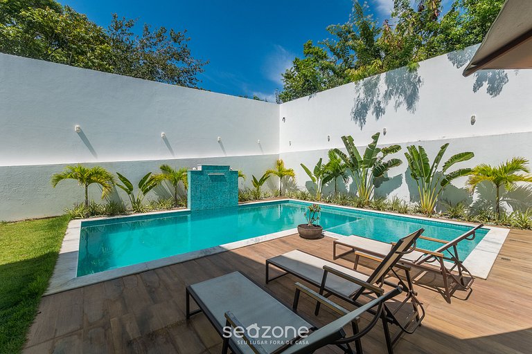 Apto en Cond. c/ Piscina en Imbassaí FOS0003