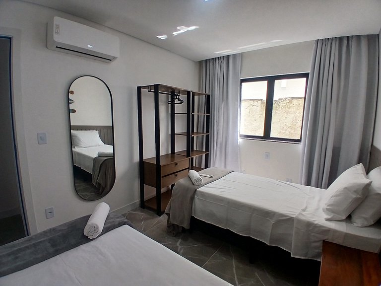 Apto em cond. c/ piscina a 350m da Praia PRY0007