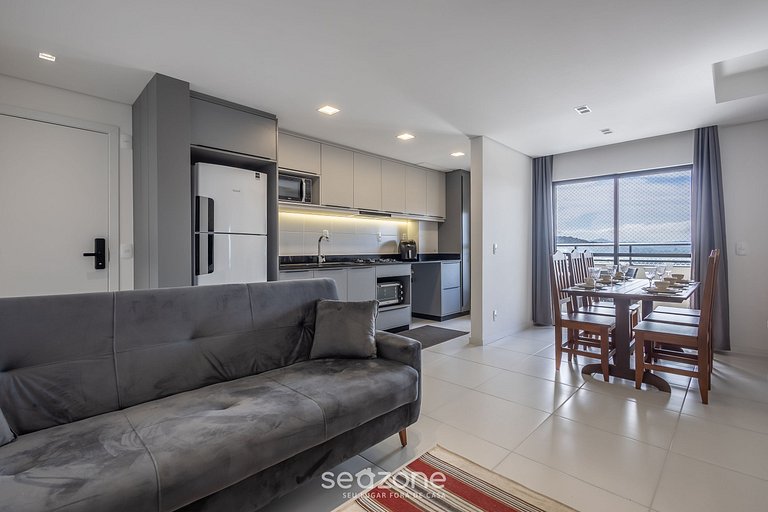 Apto de 3 DRs, c/ barbacoa y vistas al mar SKL0901