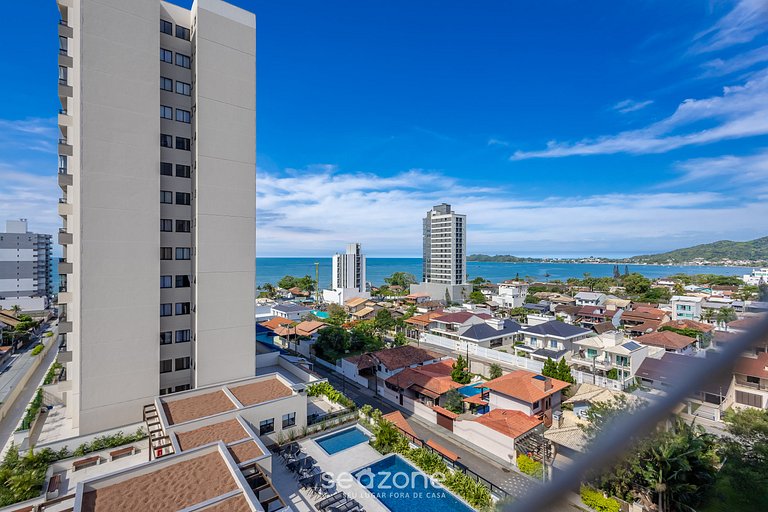 Apto de 3 DRs, c/ barbacoa y vistas al mar SKL0901