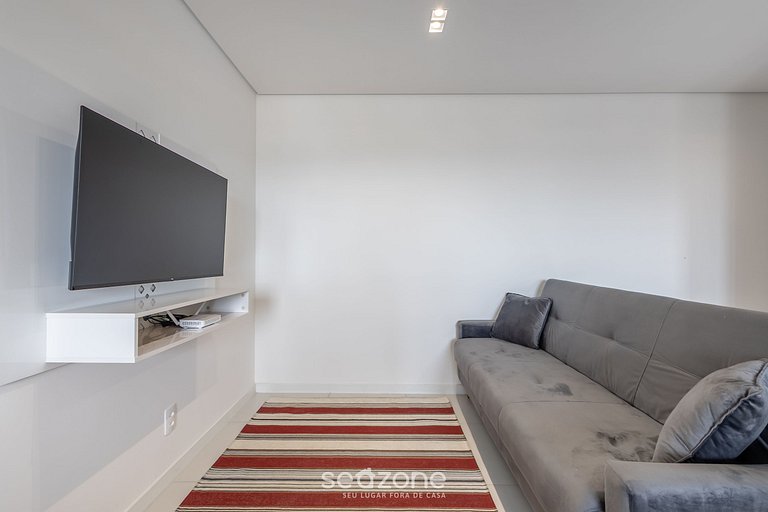 Apto 3QTs c/ churrasq. e vista para o mar SKL0901