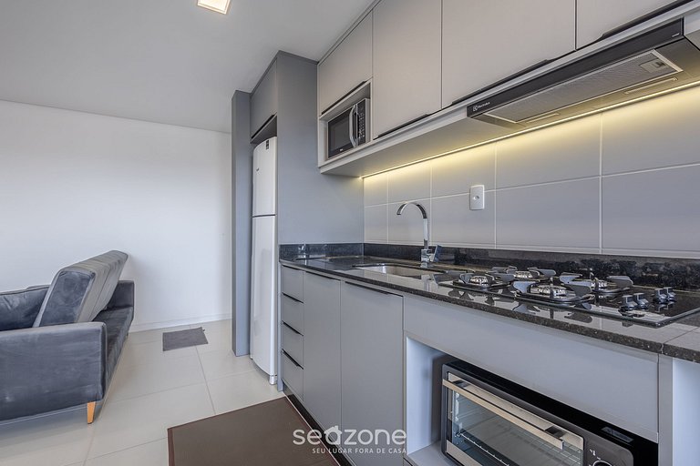 Apto de 3 DRs, c/ barbacoa y vistas al mar SKL0901