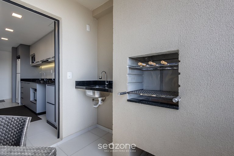 Apto de 3 DRs, c/ barbacoa y vistas al mar SKL0901