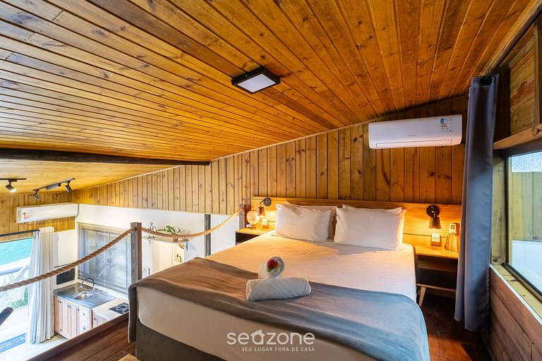 Loft novo com varanda Garden e jardim NDE0001