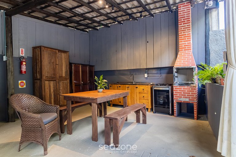 Loft novo com varanda Garden e jardim NDE0001