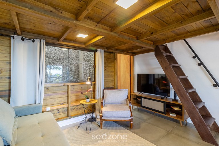 Loft novo com varanda Garden e jardim NDE0001