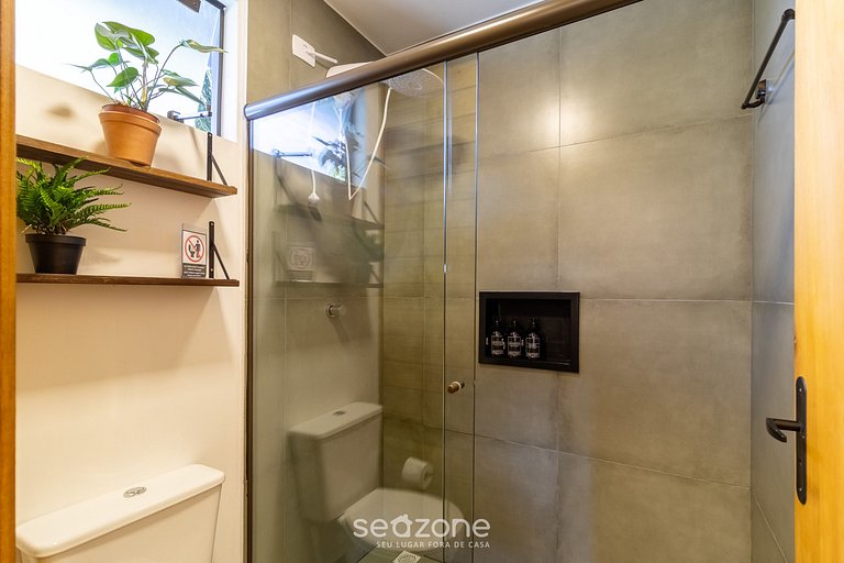 Loft novo com varanda Garden e jardim NDE0001