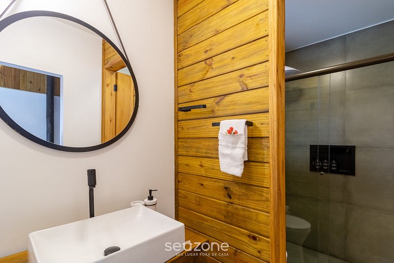 Loft novo com varanda Garden e jardim NDE0001