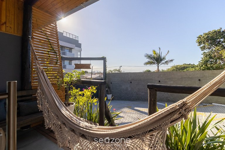 Loft novo com varanda Garden e jardim NDE0001