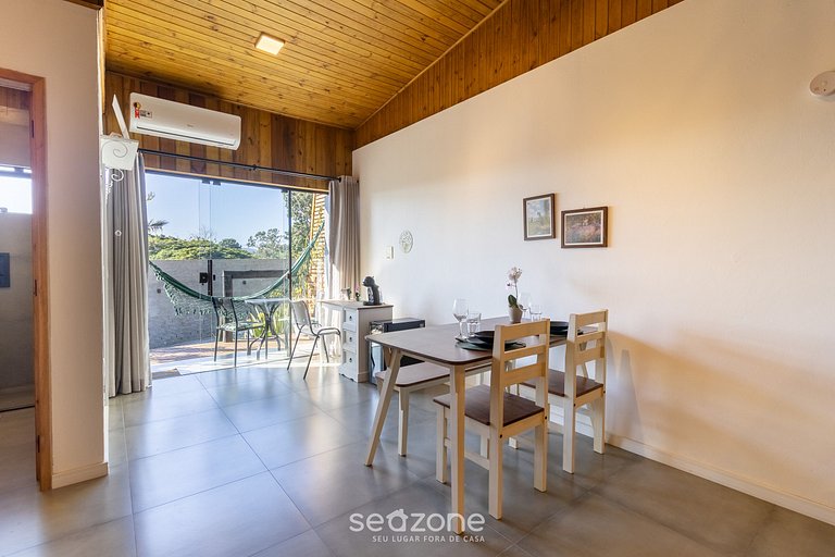 Loft rústico c/ terraza+jardín cerca playa NDE0002