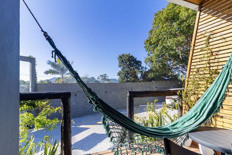 Loft rústico c/ terraza+jardín cerca playa NDE0002