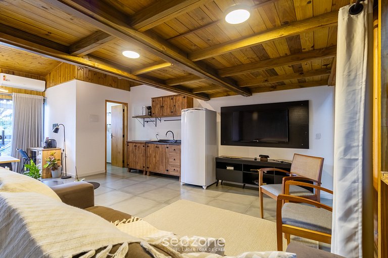 Loft moderno com varanda próx a praia NDE00003