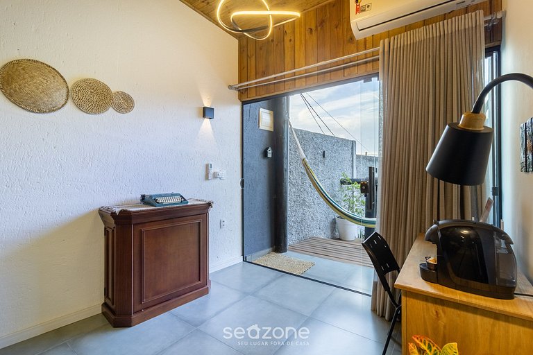 Loft moderno com varanda próx a praia NDE00003