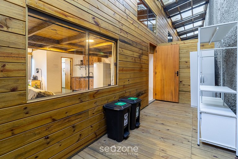 Loft moderno com varanda próx a praia NDE0003