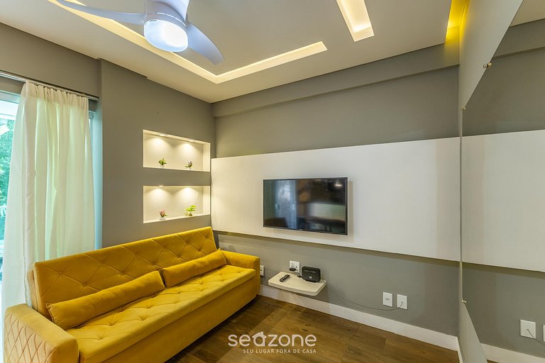 Apto a 200 m del mar, edificio c/ piscina CCA0103