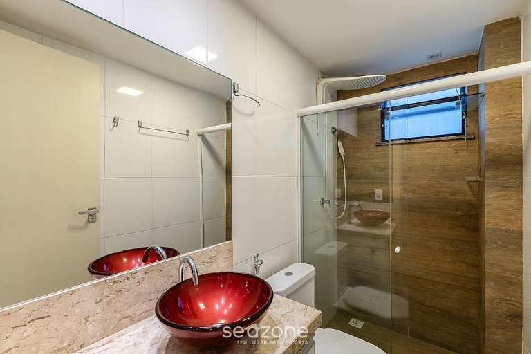 Apto a 200 m del mar, edificio c/ piscina CCA0103