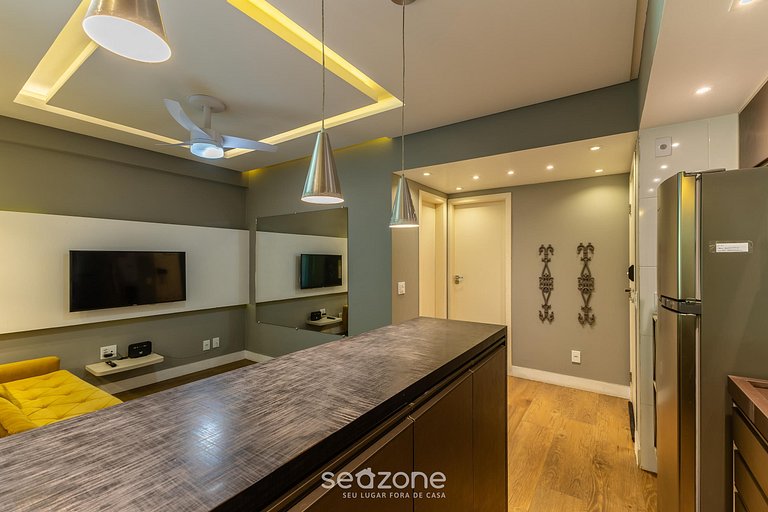 Apto a 200 m del mar, edificio c/ piscina CCA0103