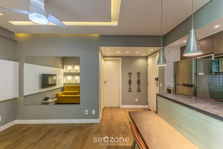 Apto a 200 m del mar, edificio c/ piscina CCA0103