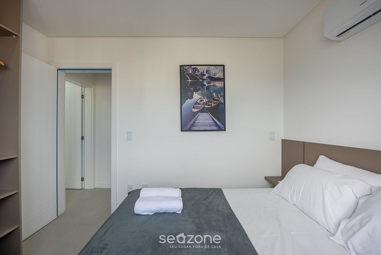 Apto a 750m do Mar c/ varanda e churrasq. GVT2105