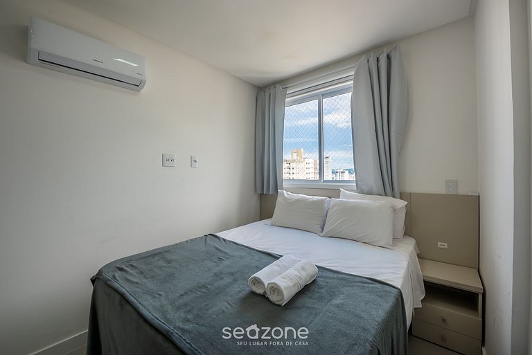 Apto a 750 m del mar c/ balcón y parrilla GVT2105