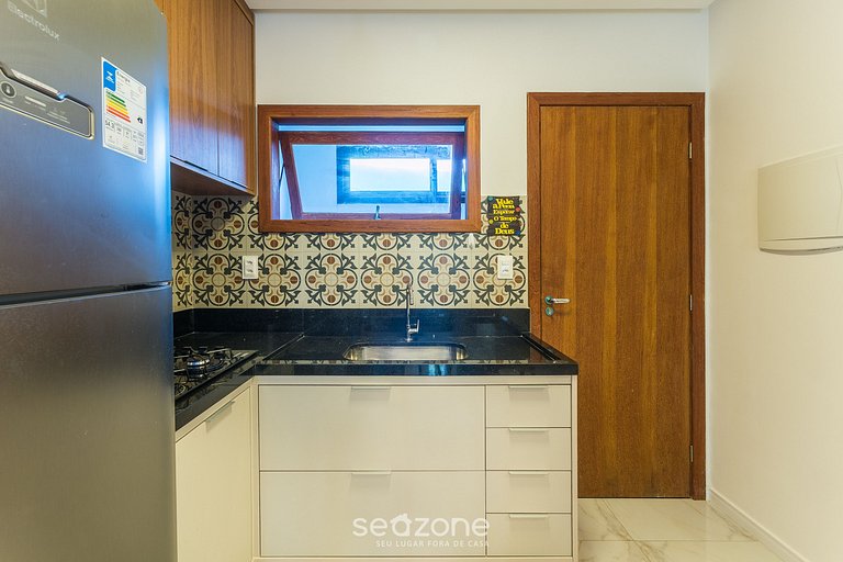 Apto em Cond. c/ Piscina e Churrasq. FOS0004