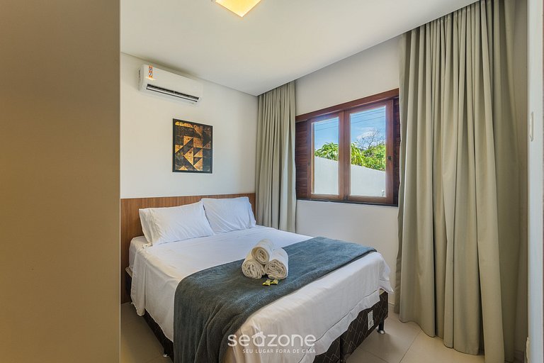 Apto em Cond. c/ Piscina e Churrasq. FOS0004