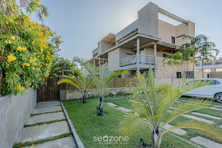 Casa c/ 3 suites, Piscina y barbacoa HVA0001