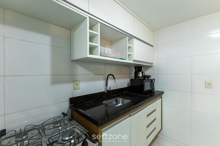 Apto 2 Quartos a 210 m da Praia RAZ0203