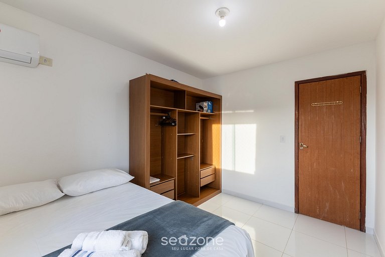 Apto 2 Quartos a 210 m da Praia RAZ0203