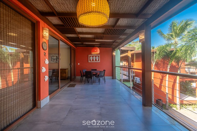 Depto c/ terraza amplia frente al mar – VVA0201