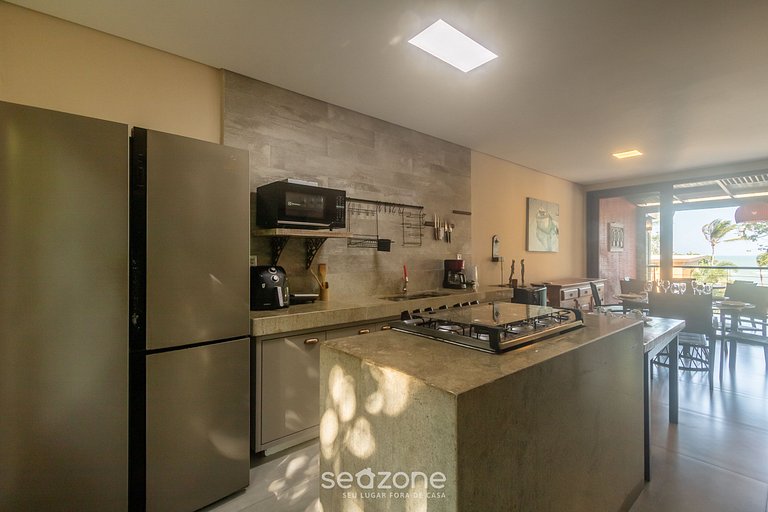 Depto c/ terraza amplia frente al mar – VVA0201