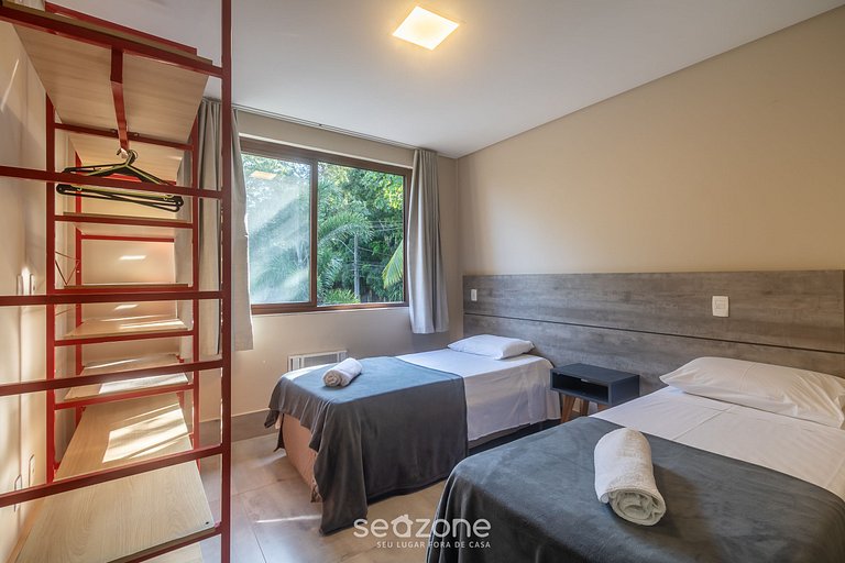 Depto c/ terraza amplia frente al mar – VVA0201