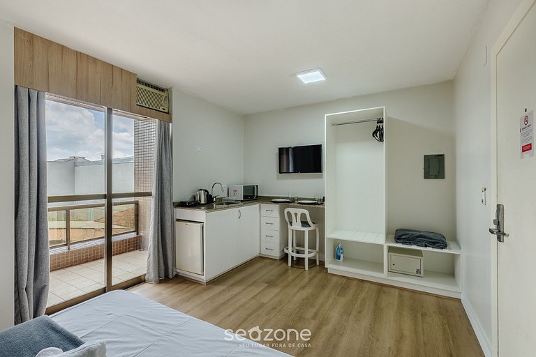 Studio em condomínio com sauna UPP0114