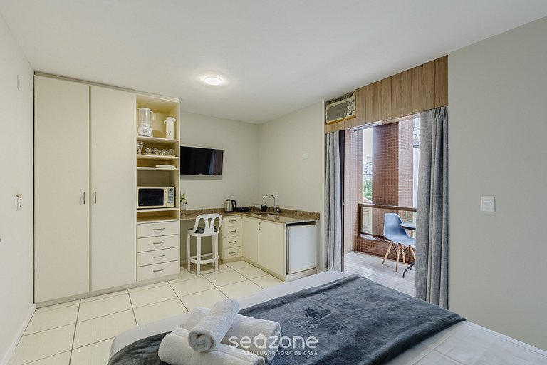 Studio en edificio con piscina climatizada UPP0311