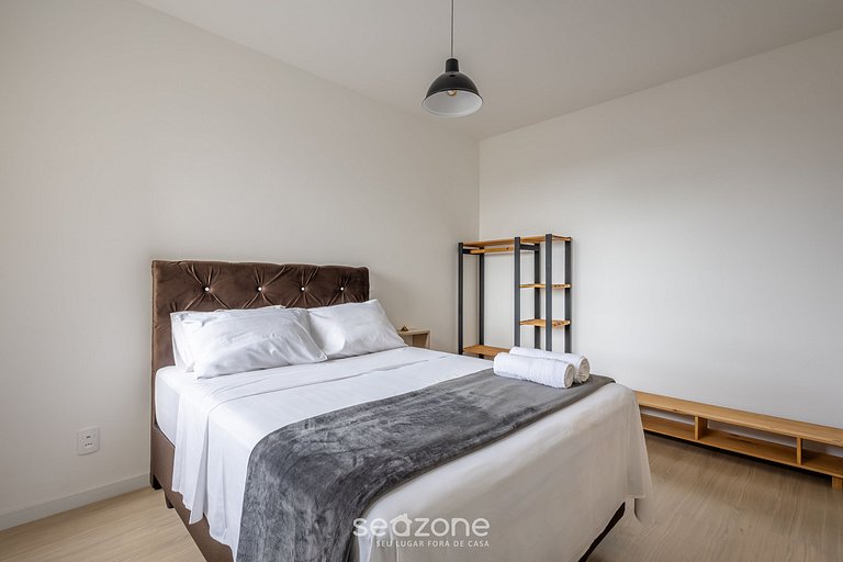 Apto c/ parrilla, balcón y vista al mar SKL0505