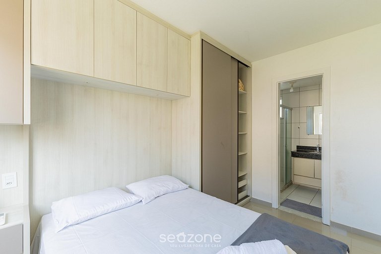 Belo apartamento a menos de 8 min do mar VJG0102